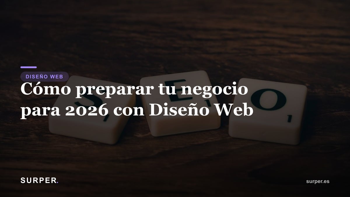 Cómo preparar tu negocio para 2026 con Diseño Web