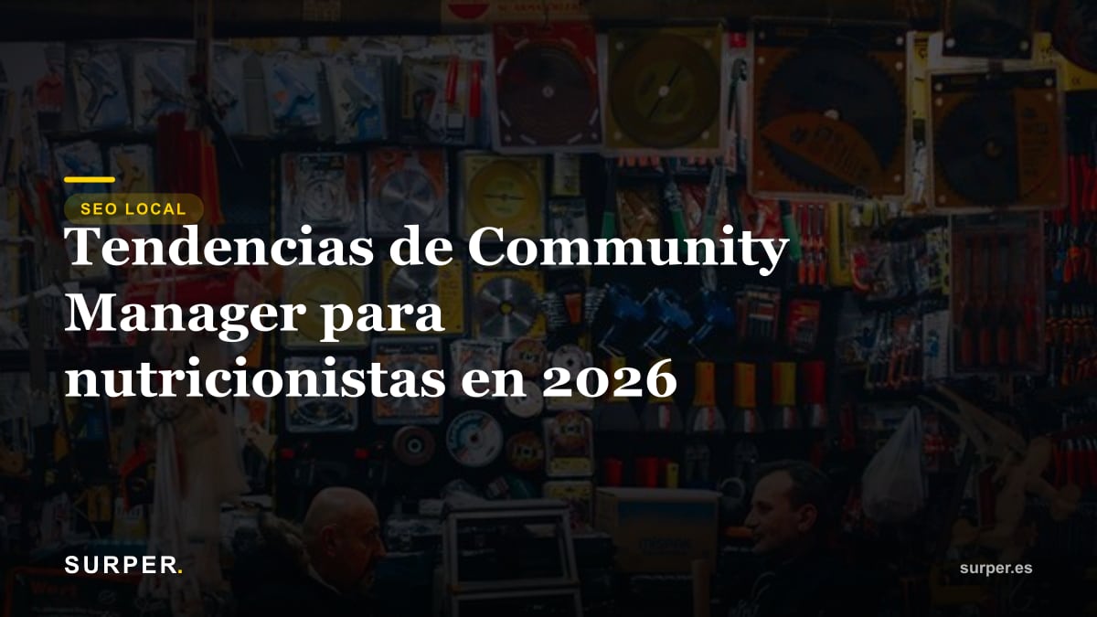 Tendencias de Community Manager para nutricionistas en 2026