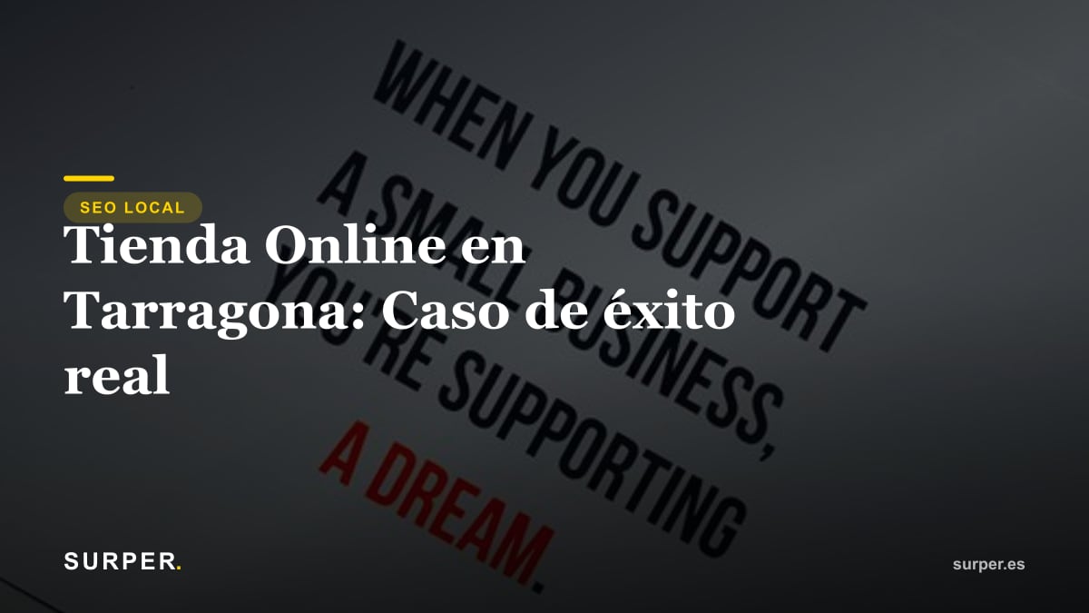 Tienda Online en Tarragona: Caso de éxito real
