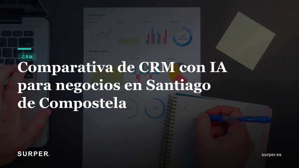 Comparativa de CRM con IA para negocios en Santiago de Compostela