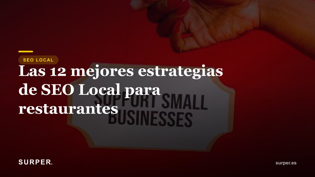 Las 12 mejores estrategias de SEO Local para restaurantes