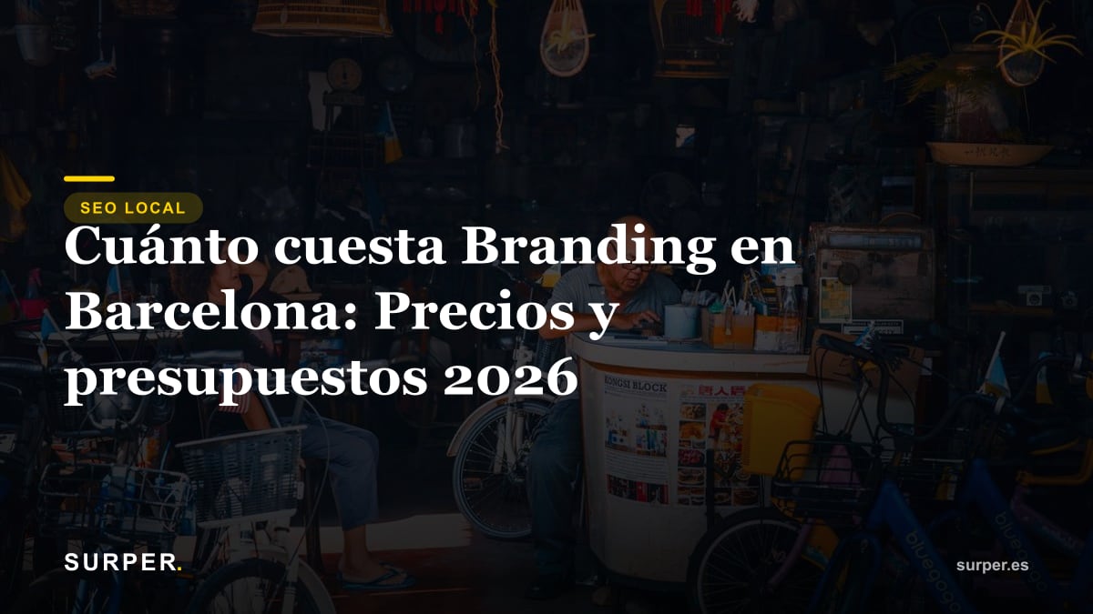 Cuánto cuesta Branding en Barcelona: Precios y presupuestos 2026