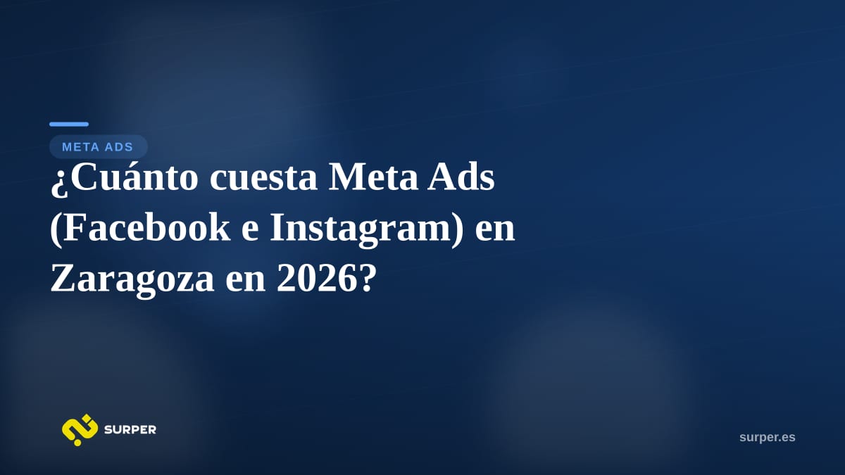 ¿Cuánto cuesta Meta Ads (Facebook e Instagram) en Zaragoza en 2026?