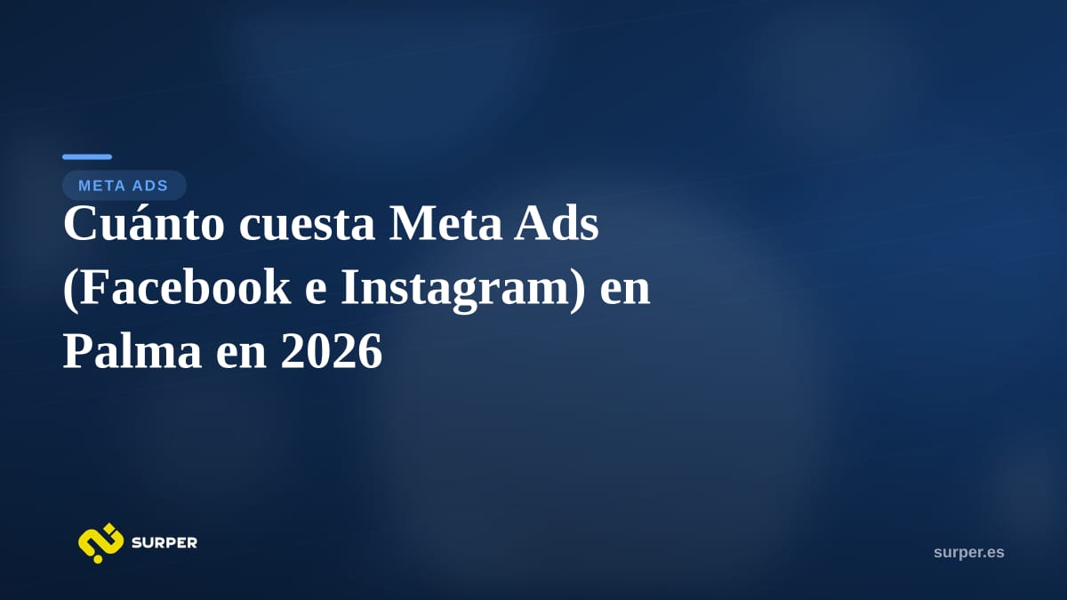 Cuánto cuesta Meta Ads (Facebook e Instagram) en Palma en 2026